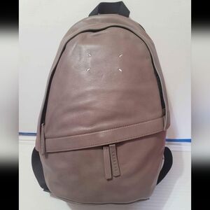 Up For Sale I Have A Maison Margiela Brown (Mud) Leather Backpack, Excellent Con